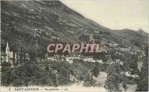 Cartes postales Saint Sauveur Vue generale