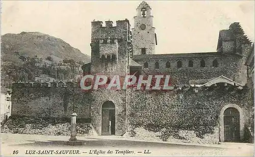 Cartes postales Luz Saint Sauveur L'Eglise des Templiers
