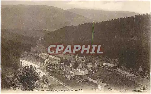 Cartes postales Gerardmer Richompre vue generale
