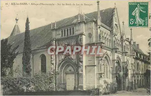 Cartes postales Aix les Bains Abbaye d'Hautecombe sur les bords du lac du Bourget