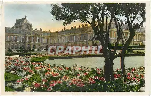 Cartes postales Versailles Facade sur le Parc (Nord) Les Parterres