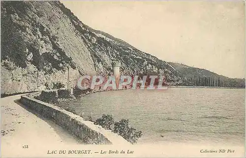 Cartes postales Lac du Bourget Les bords du lac