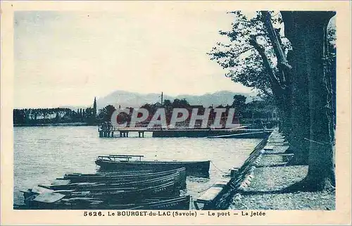 Cartes postales Le Bourget du Lac (Savoie) Le Port Le Jetee