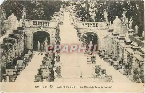 Cartes postales Saint Cloud La Cascade (partie haute)