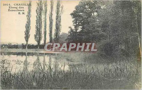 Cartes postales Chaville Etang des Ecrevisses