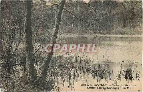 Cartes postales Chaville Bois de Meudon Etang des Ecrevisses
