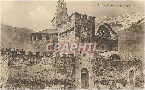 Cartes postales Luz Eglise des Templiers