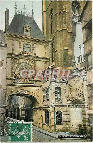 Cartes postales Rouen La Grosse Horloge