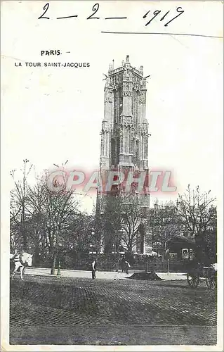 Cartes postales Paris La tour Saint Jacques