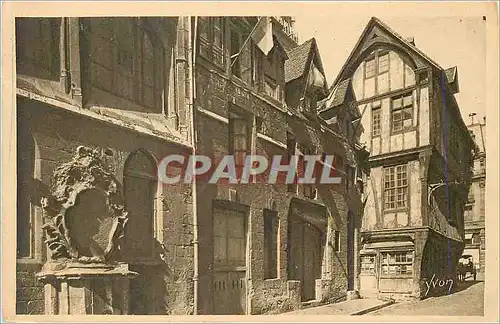 Ansichtskarte AK Vieilles Maisons rue Saint Romain Rouen