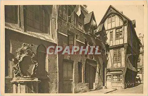 Cartes postales Vieilles Maisons rue Saint Romain Rouen