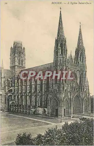 Cartes postales Rouen L'Eglise Saint Ouen