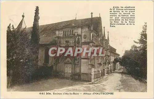 Cartes postales Environs d'Aix les Bains Abbaye d'Hautecombe