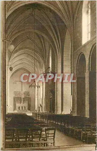 Ansichtskarte AK Solesmes l'interieur de l'Eglise abbatiale