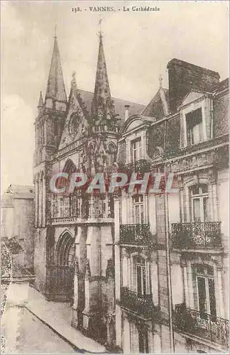 Cartes postales Vannes La Cathedrale