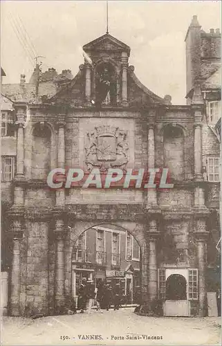 Ansichtskarte AK Vannes Porte Saint Vincent