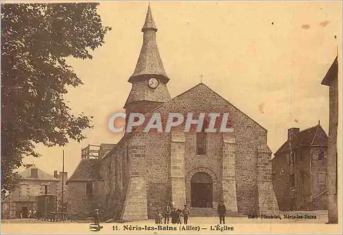 Cartes postales Neris les Bains (Allier) L'Eglise