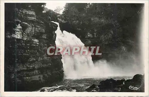 Moderne Karte Frontiere Franco Suisse Saut du Doubs