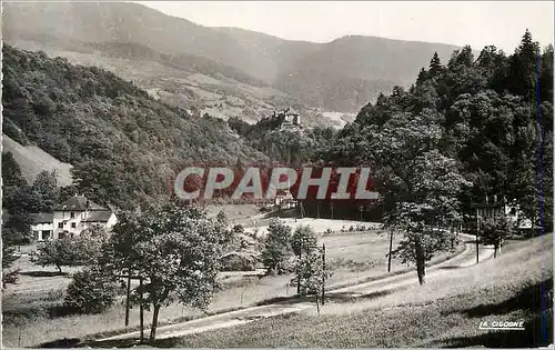 Cartes postales moderne Uriage les Bains (Isere) Les Gorges du Sonnent Le chateau et la maison de Moliere