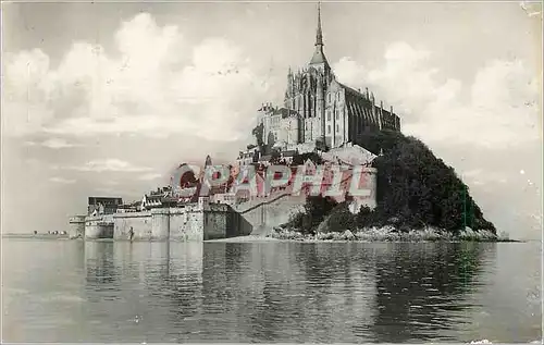 Cartes postales moderne Mont Saint Michel Cote Nord Est Grande Maree