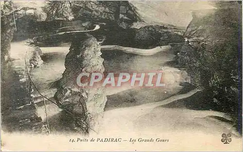 Cartes postales Puits de Padirac Les Grands Gours