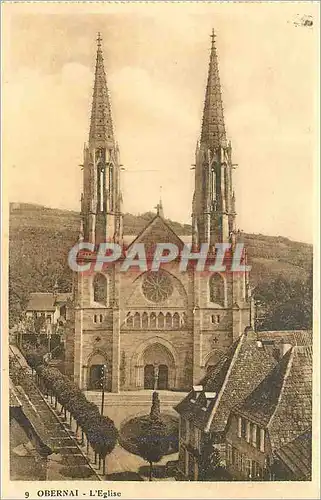 Cartes postales Obernai L'Eglise