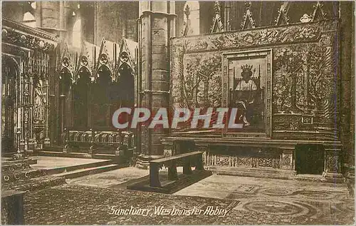 Cartes postales Sanctunry Westminster Abbey