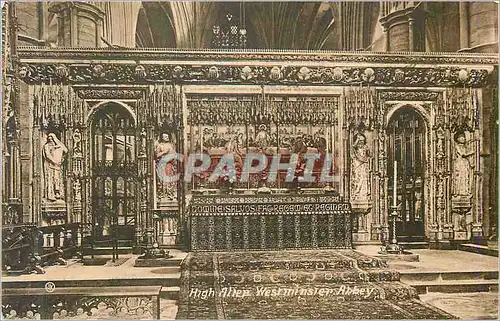 Ansichtskarte AK High Altar Westminter Abbey