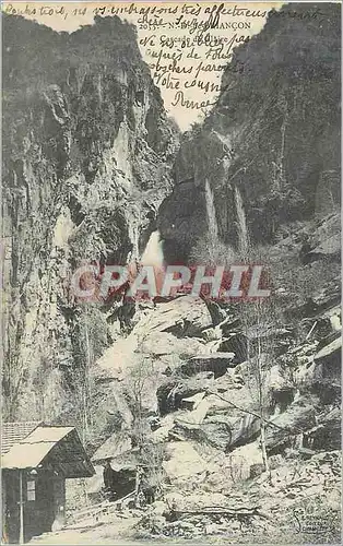 Cartes postales N D de Briancon Cascade de Claire