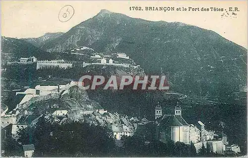 Ansichtskarte AK Briancon et le Fort des Tetes