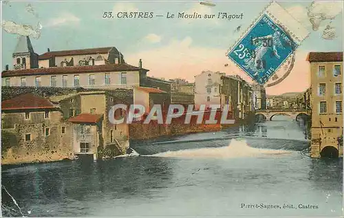 Cartes postales Castres Le Moulin sur l'Agout