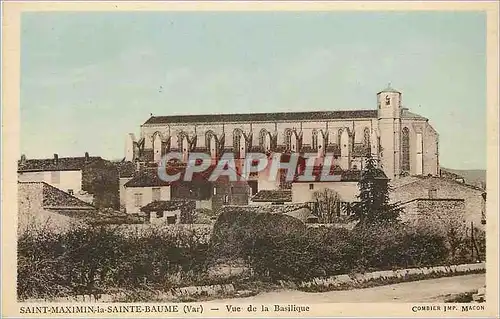 Cartes postales Saint Maximin la Sainte Baume (Var) Vue de la Basilique