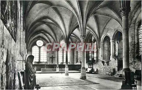 Moderne Karte Abbaye de Royaument Asnieres Sur OiseAncien refectoire