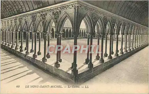 Cartes postales Le Mont Saint Michel Le CLoitre