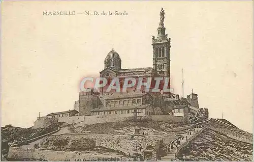 Cartes postales Marseille Notre Dame de la Garde