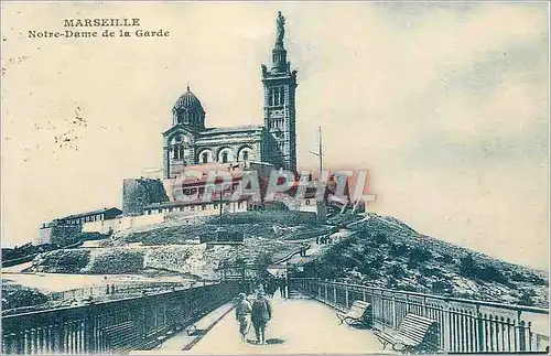 Cartes postales Marseille Notre Dame de la Garde