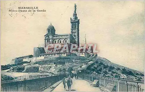 Cartes postales Marseille Notre Dame de la Garde