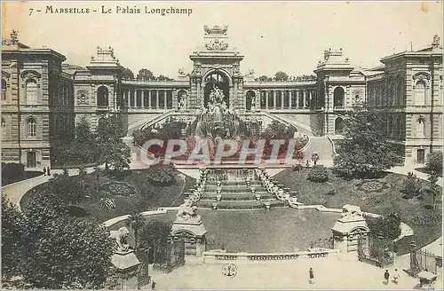 Cartes postales Marseille Le Palais Longchamp