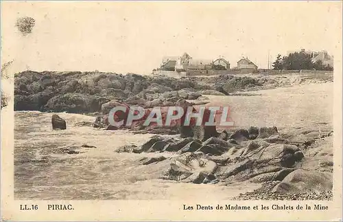 Cartes postales Piriac Les Dents de Madame et les Chalets de la Mine