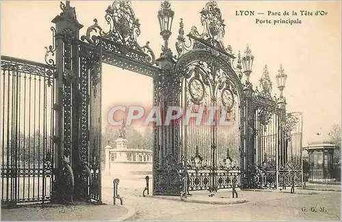 Ansichtskarte AK Lyon Parc de la Tete d'Or Porte principale