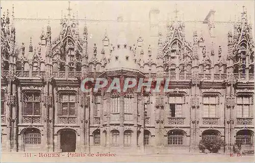 Cartes postales Rouen Palais de Justice