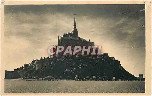 Ansichtskarte AK Abbaye du Mont St Michel Face Nord