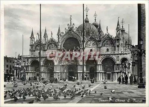 Cartes postales moderne Veneria Chiesa S Marco Venise L'Eglise de Saint Mare