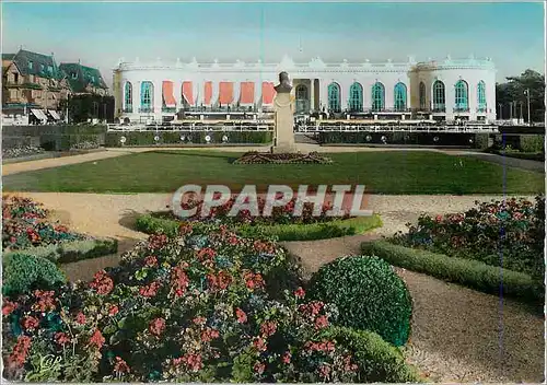 Moderne Karte Deauville Plage Fleurie Le Casino et le Jardin