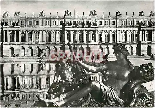 Cartes postales moderne Versailles le Chateau Facade sur le Parc