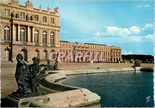 Cartes postales moderne Versailles (S et O) Le Chateau Facade sur le Parc et l'Aile du Midi