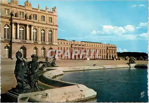 Moderne Karte Versailles (S et O) Le Chateau Facade sur le Parc et l'Aile du Midi