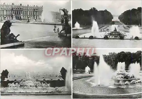 Cartes postales moderne Versailles Le Bassin de Latone Grandes Eaux et le Tapis Vert