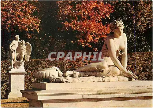 Cartes postales moderne Versailles Le Parc Parterre de Latone La Nymphe a la Coquille (Caysevox)