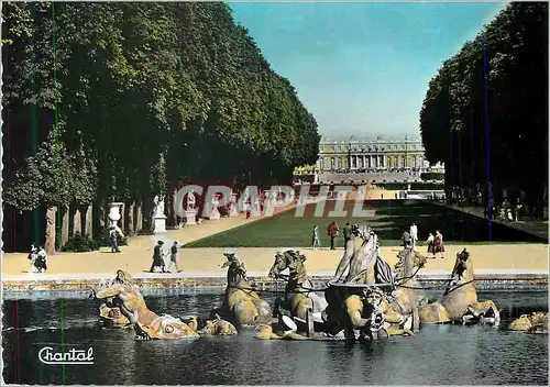 Moderne Karte Versailles Le Bassin d'Apollon le Tapis Vert